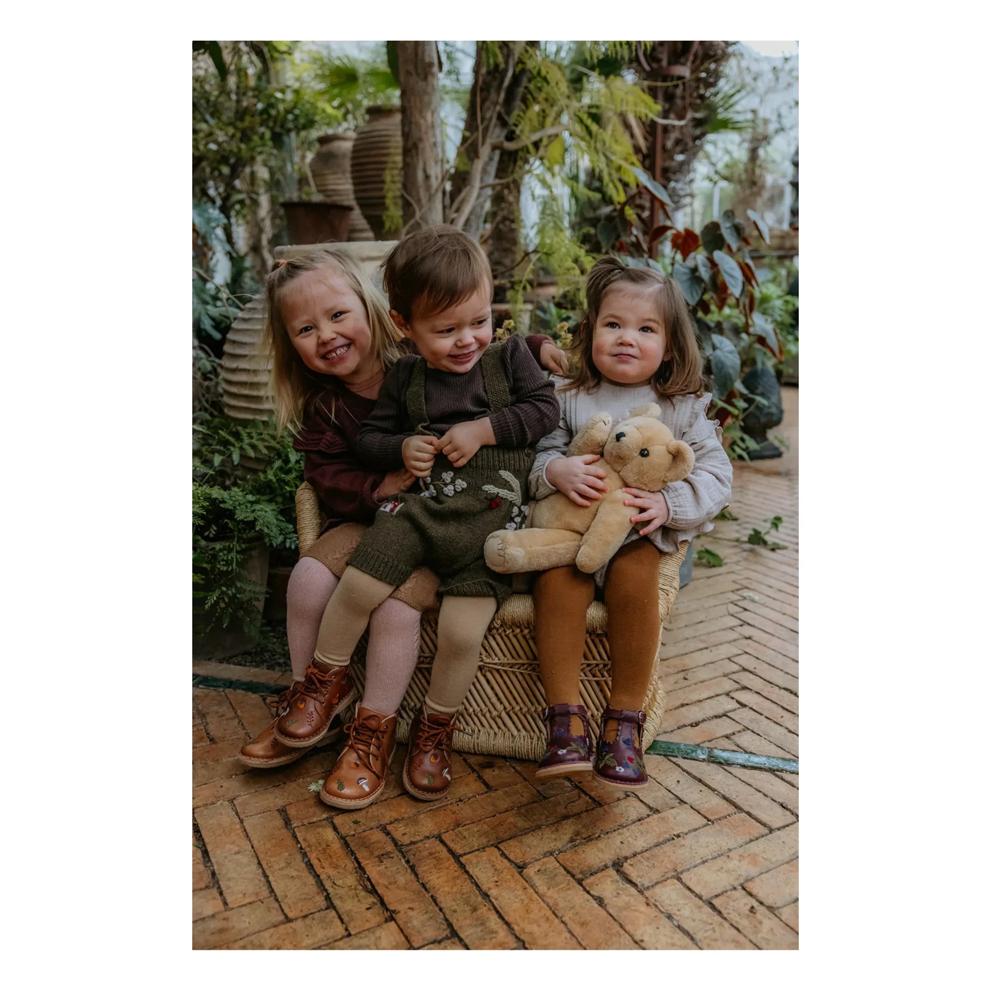 Petit Nord - T-Bar Riemchen-Babyschuhe - Uniqua Kollektion | Pflaume