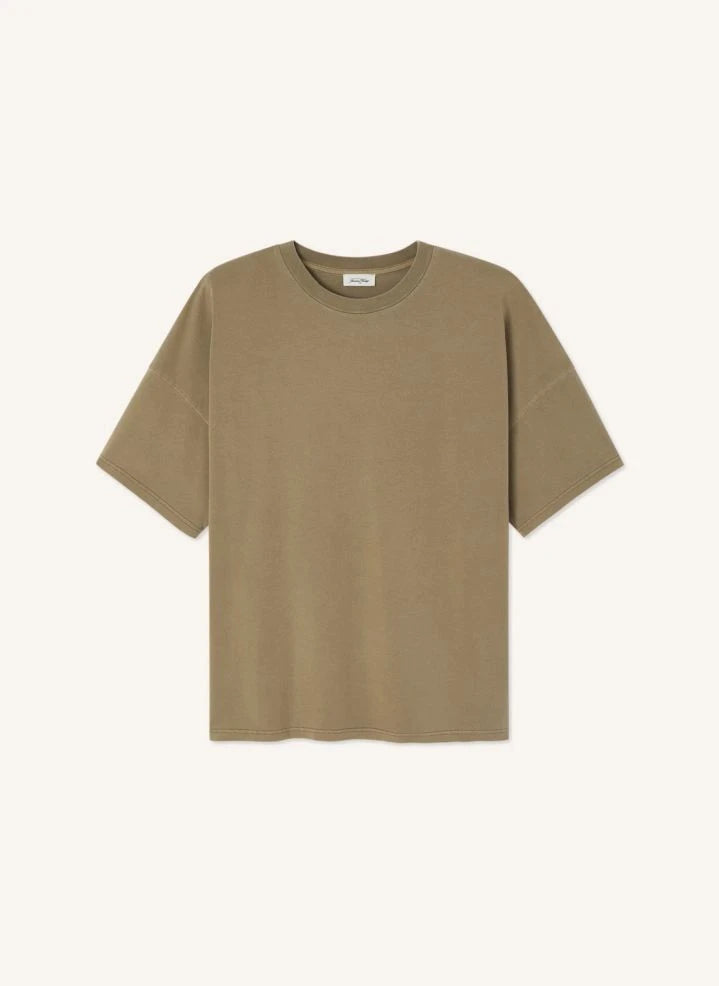 American Vintage - Fizvalley Baumwoll-T-Shirt | Khaki