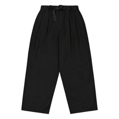Kappy - Two Tuck Weite Hose | Schwarz