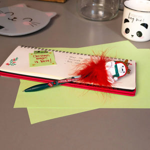 Legami - Weihnachts Gelstift mit beleuchtetem Polar Bear Rentier - Schreiben ist Magie
