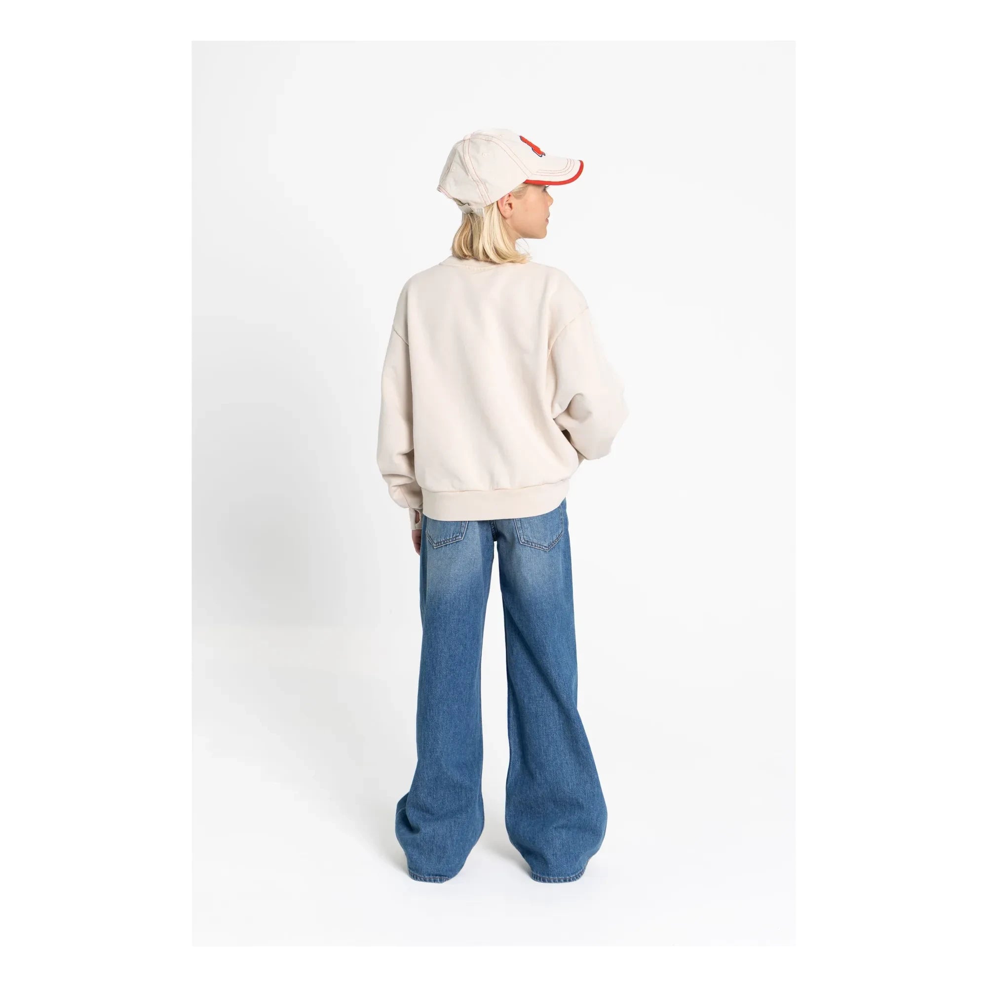 Smallable Kid - Maia Bio-Baumwoll-Sweatshirt | Creme