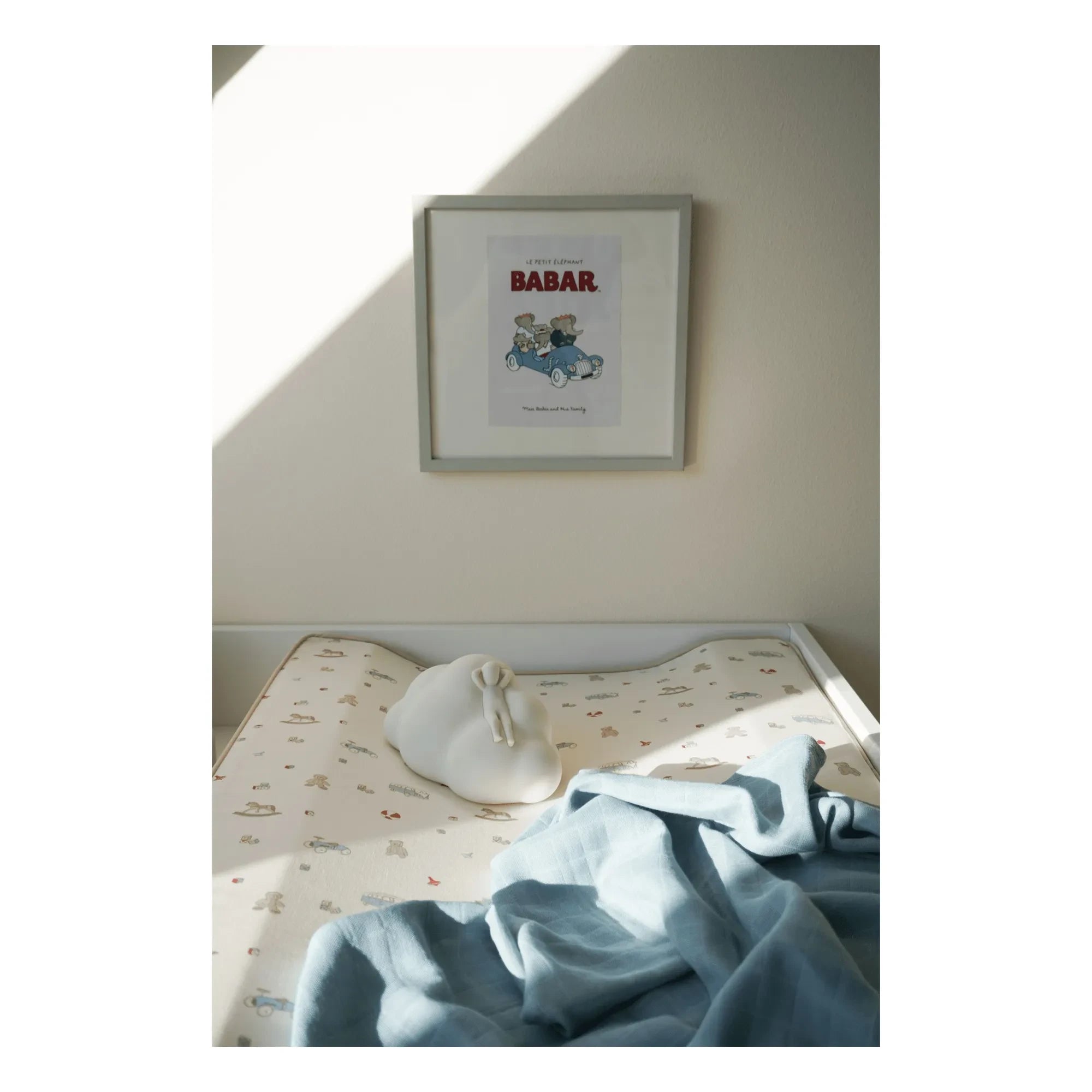 Cam Cam - Wickelauflage Vintage Toys | Beige
