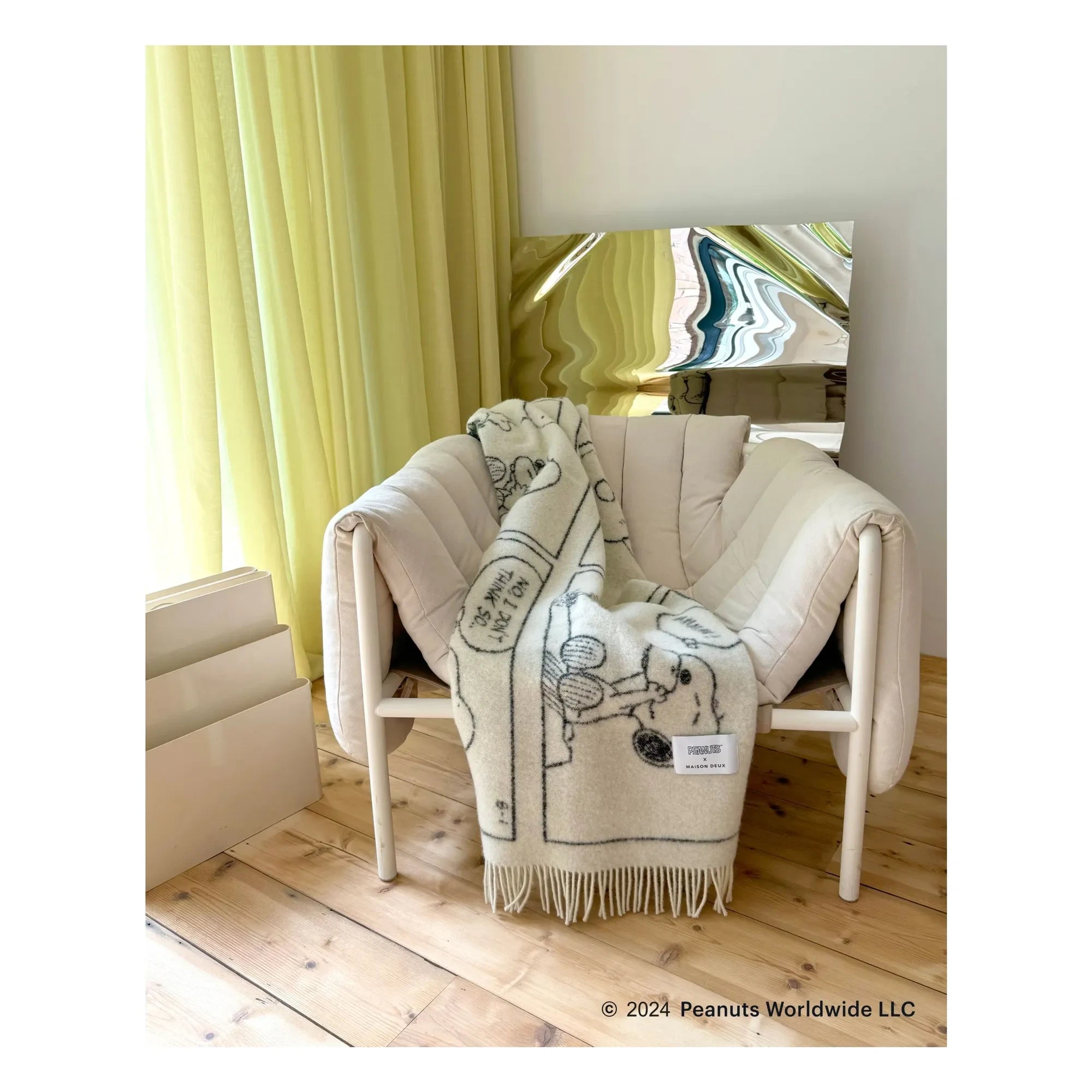 Maison Deux - Peanuts Schal | Schwarz