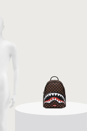 Sprayground - Braune Rucksack mit Haien in Paris 910B9305NSZ