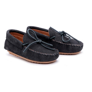 Pèpè - Schwarzer Nubuk-Loafer