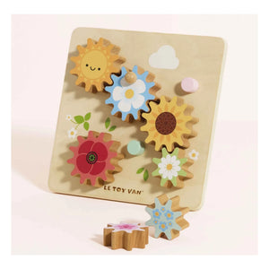Le Toy Van - Holzzahnräder Bienen und Blumen