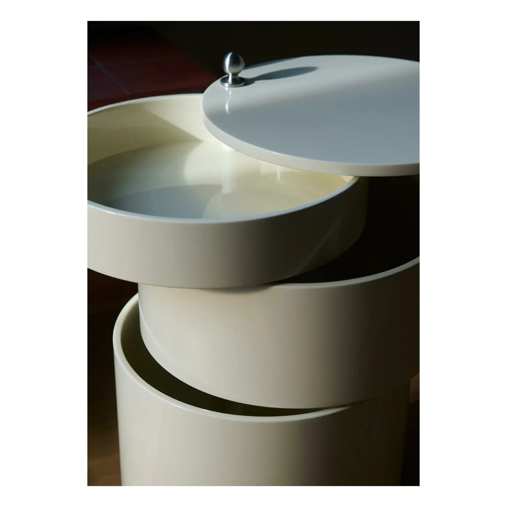 Verpan - Barboy mobile Aufbewahrungseinheit - Glossy Series | Creme
