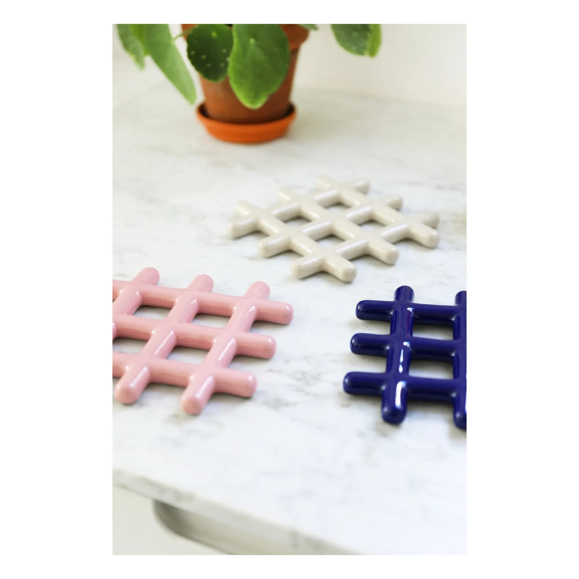 &Klevering - Grill Untersetzer | Blau