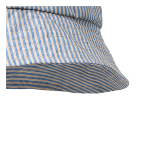 Wheat - Tilo Gestreift Recyceltes Faser Bob Hut | Blau