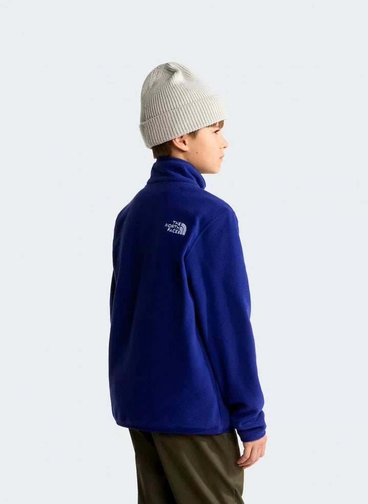 The North Face - Glacier Trucker Stil Kapuzenfleece | Königsblau
