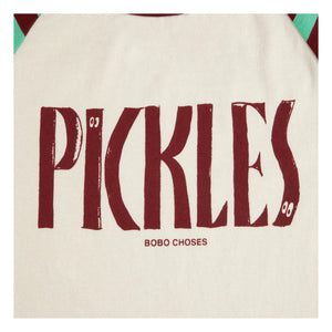 Bobo Choses - Pickles Bio-Baumwoll-T-Shirt | Weiß