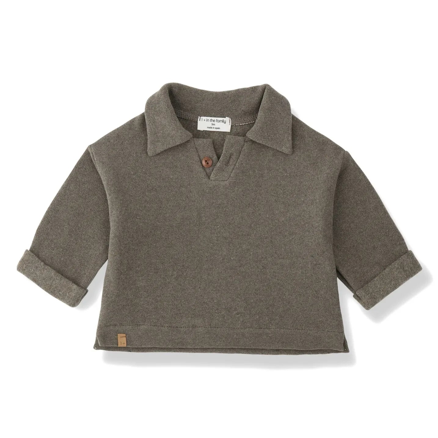 1+ in the family - Monterosso Polo Yaka Tişört | Taupe kahverengi