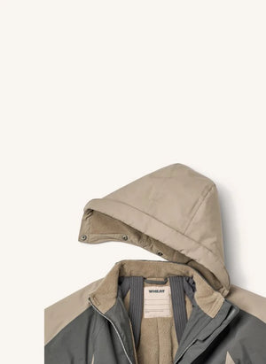 Wheat - Melte Skioveralls aus recycelten Fasern | Grau