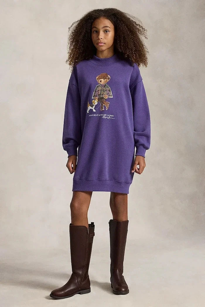 Polo Ralph Lauren pamuklu kazak elbise