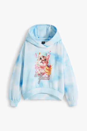 Desigual Çocuk Pamuklu Sweatshirt