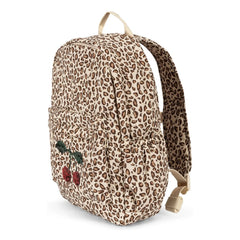 Konges Sløjd - Leoparden-Pailletten-Rucksack | Braun
