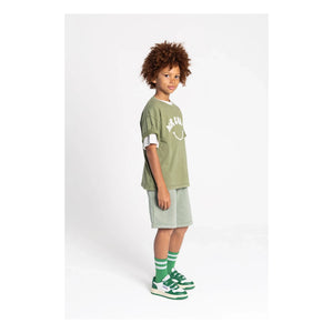 Smallable Kid - Milo Bio-Baumwollshorts | Hellkhaki