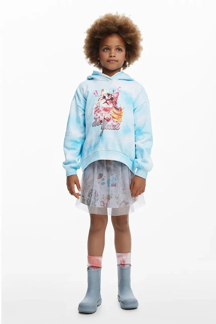 Desigual Çocuk Pamuklu Sweatshirt