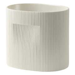 Muuto - Ridge Blumentopf | Gebrochenes Weiß