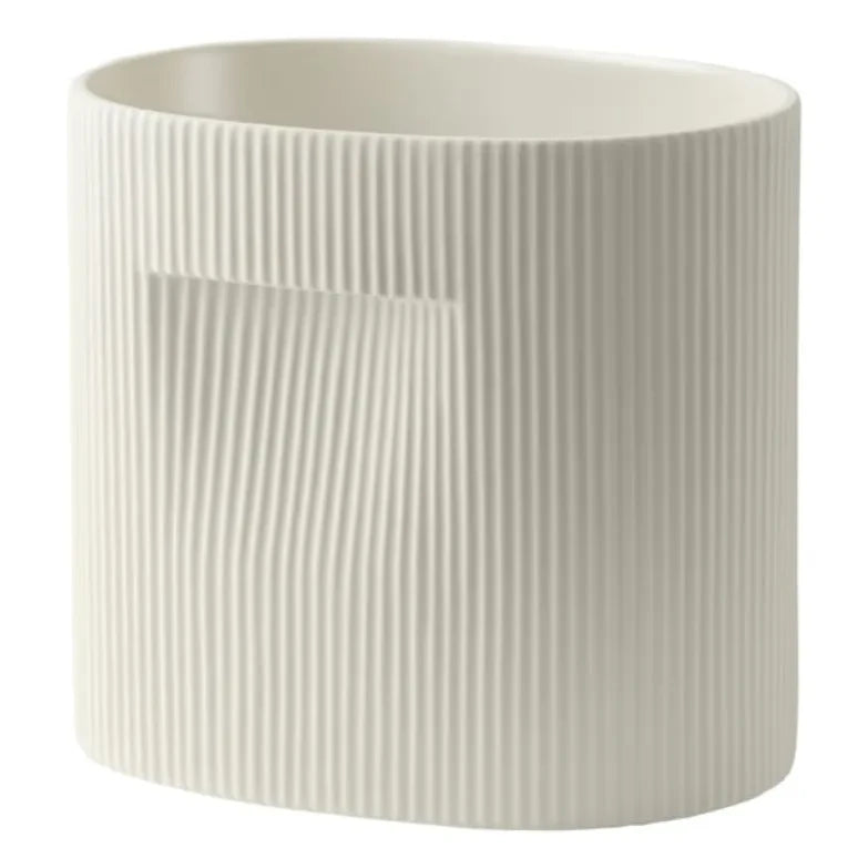 Muuto - Ridge Blumentopf | Gebrochenes Weiß