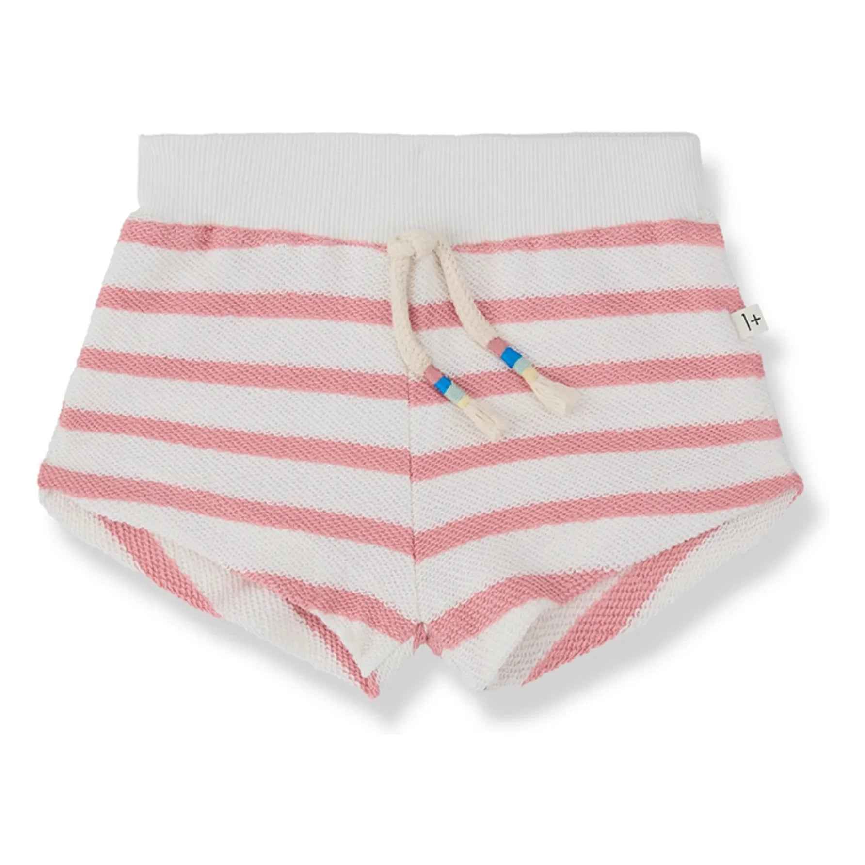 1+ in the family - Portinatx Gestreifte Shorts | Blush