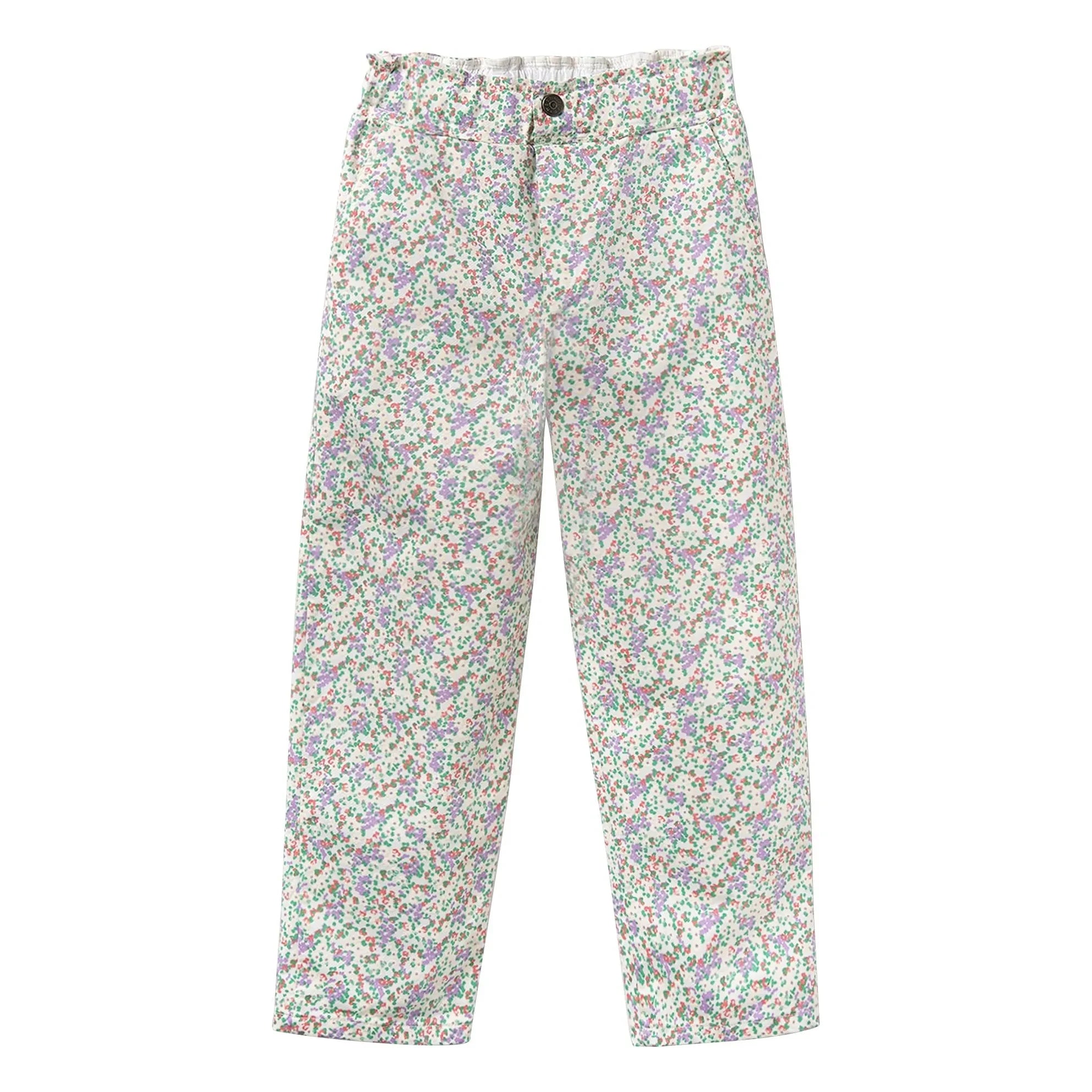 Cozmo - Paola Fleuri Hose | Ecru