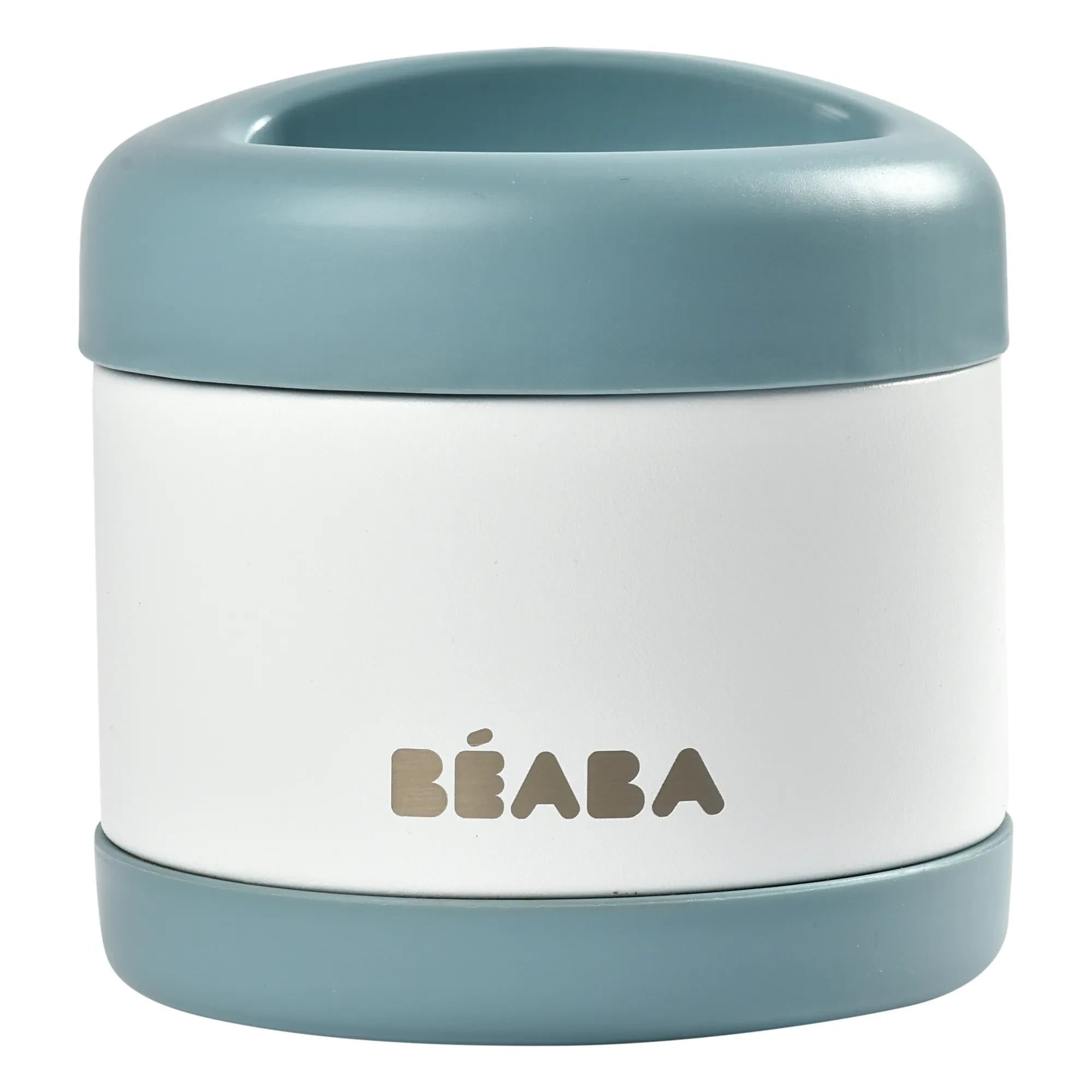 Béaba - Isolierter Edelstahl-Essensbehälter - 500 ml | Weiß