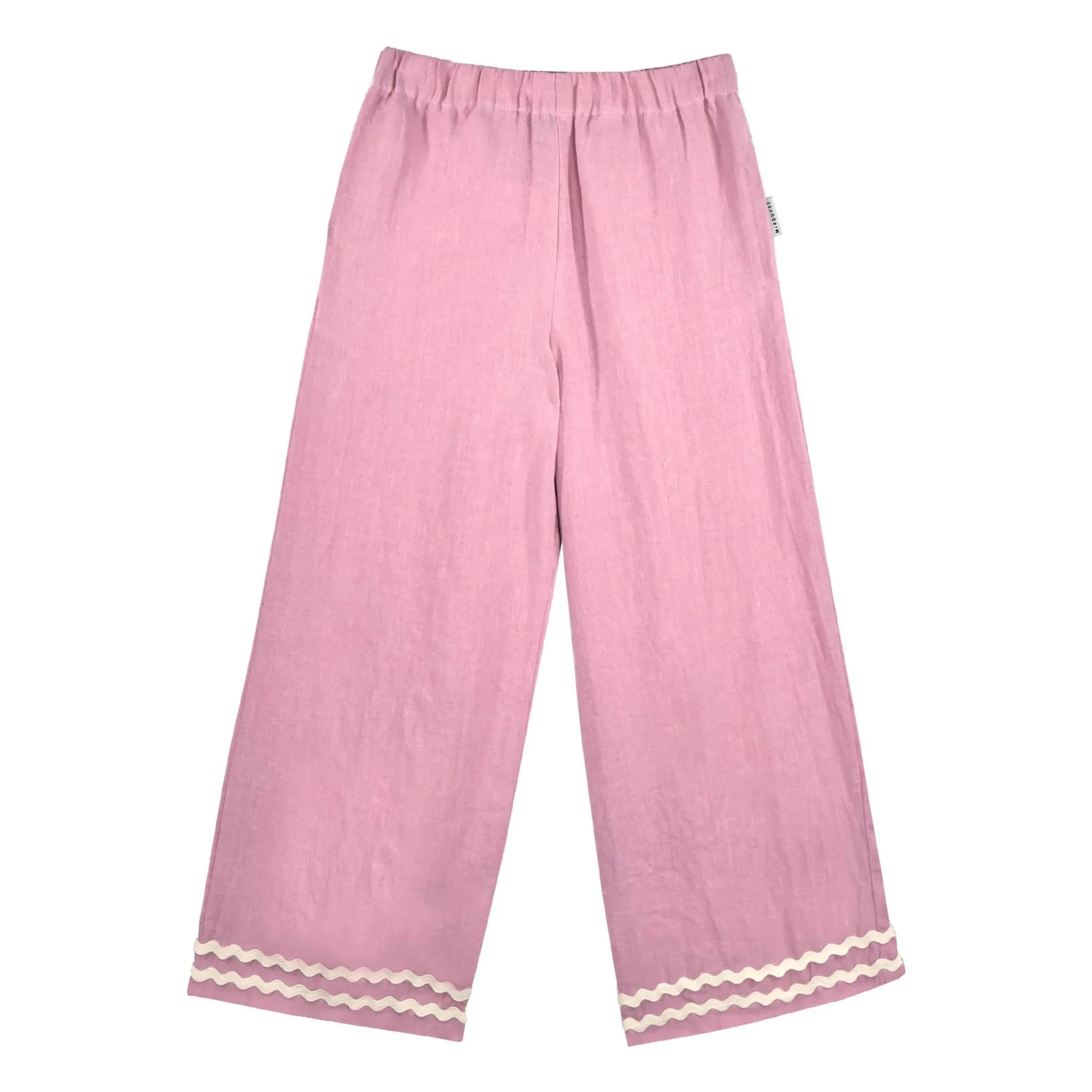 Mipounet - Leinenhose Isaline | Pink