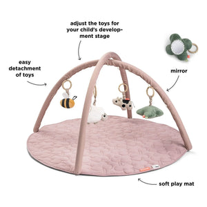 Done by deer - Tiny Farm Spielmatte | Pink