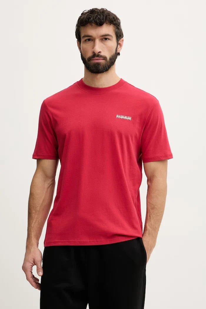 Napapijri Herren Baumwoll SMALL BOX T-Shirt