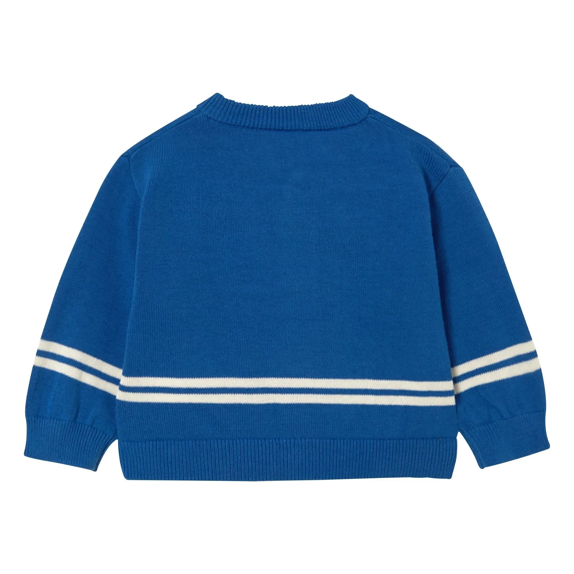 Tinycottons - Gestreifte Weste | Marineblau