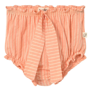Cozmo - Alize Gestreifte Hotpants | Koralle