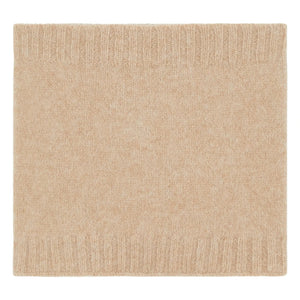 SMALLABLE BASICS - Heather bej saf yün boyunluk