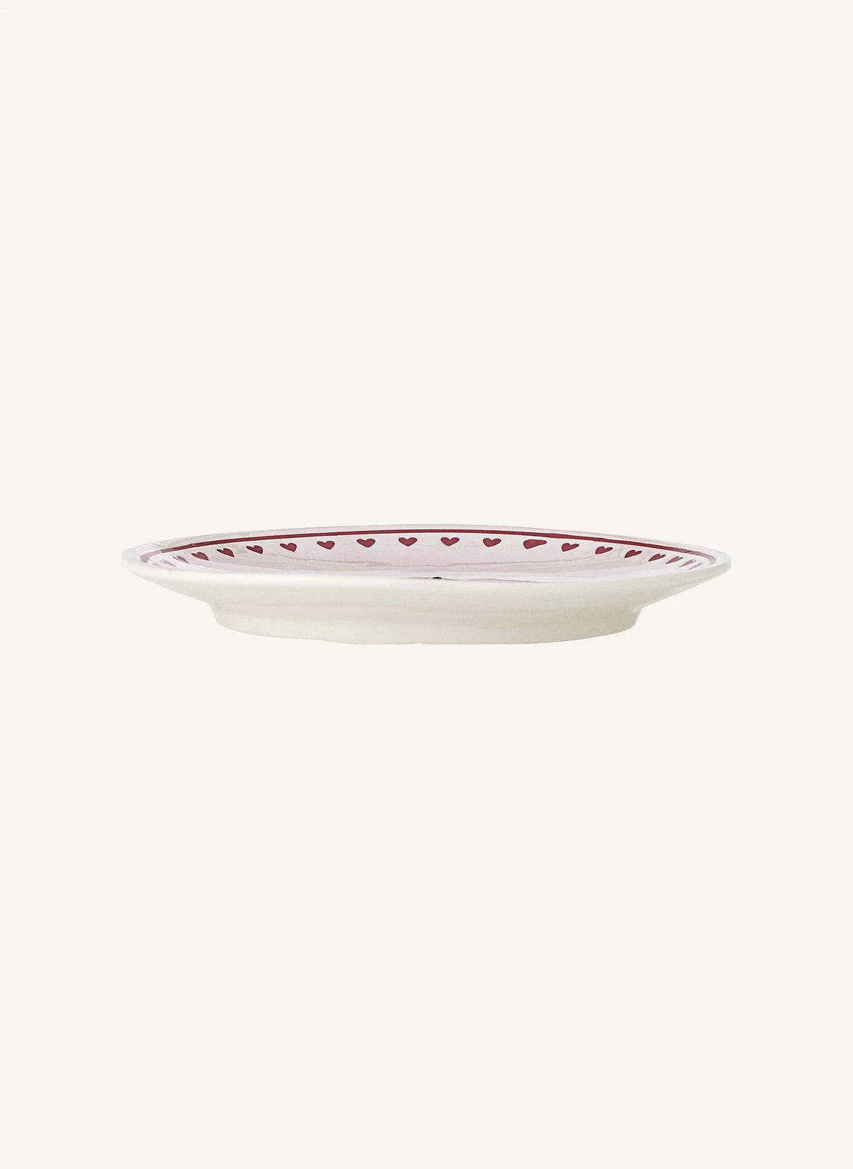 Bloomingville - Binna Dessertteller - 4er Set | Rosa