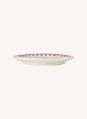 Bloomingville - Binna Dessertteller - 4er Set | Rosa