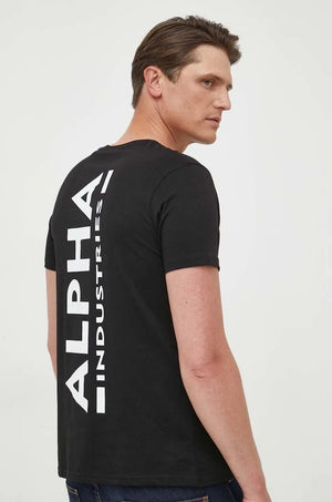Alpha Industries Backprint Pamuklu Tişört