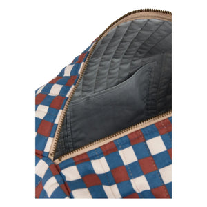 Nobodinoz - Hyde Park Mosaik Wochenendtasche | Blau