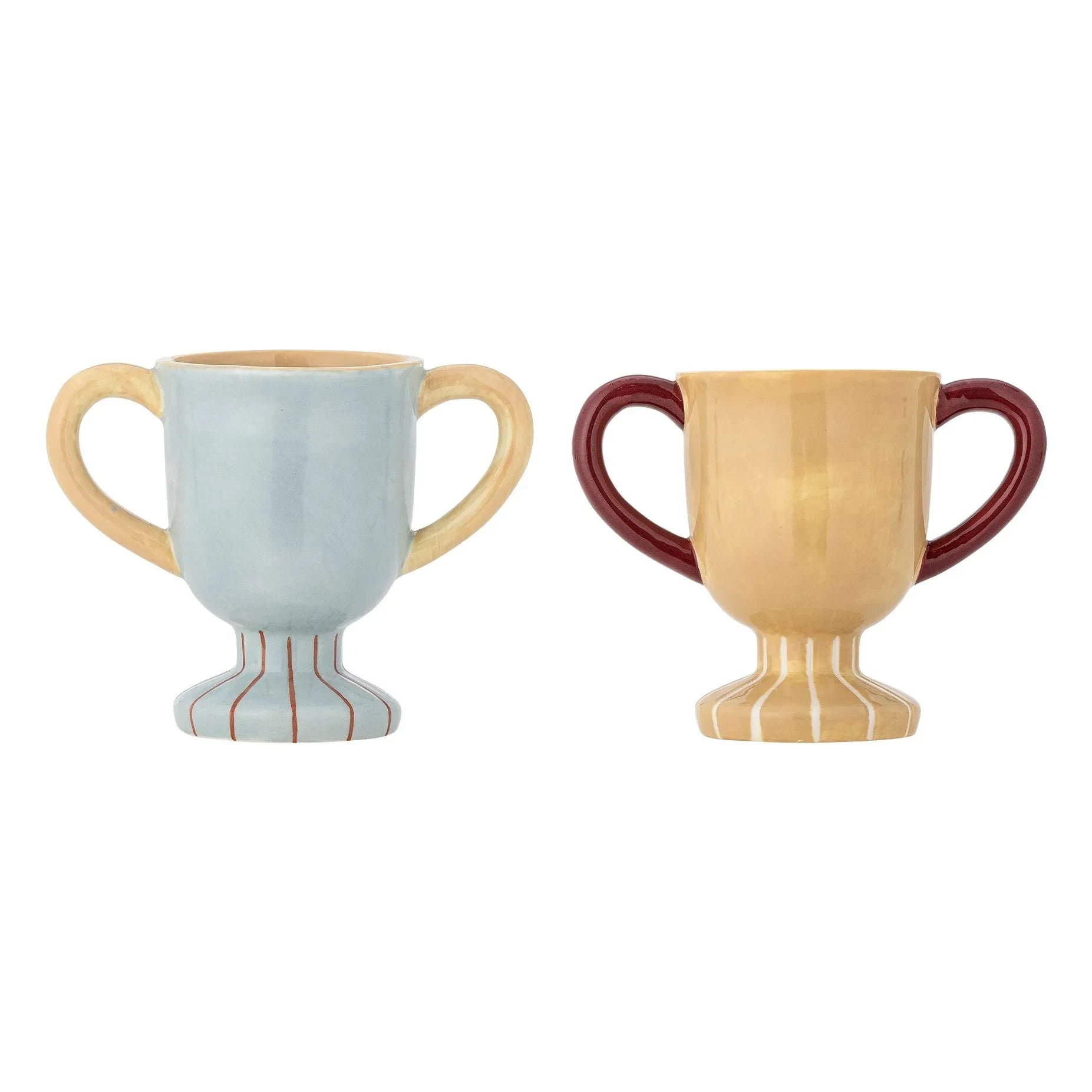 Bloomingville Mini - Kleine Keramiktassen Trophy - 2er Set