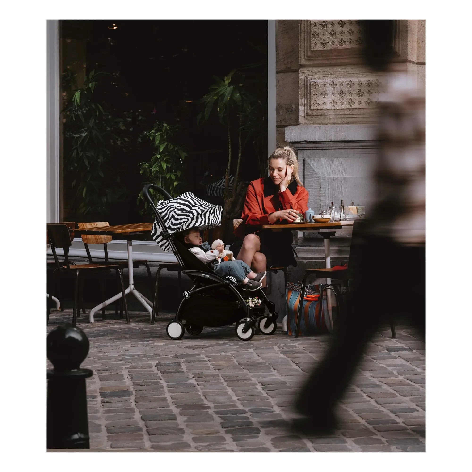 Stokke® - YOYO³ 6+ Buggy Black Gestell | Zebra