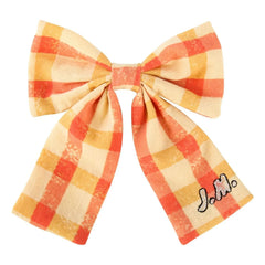 Jelly Mallow - Carreaux Schleifenhaarspange | Gelb