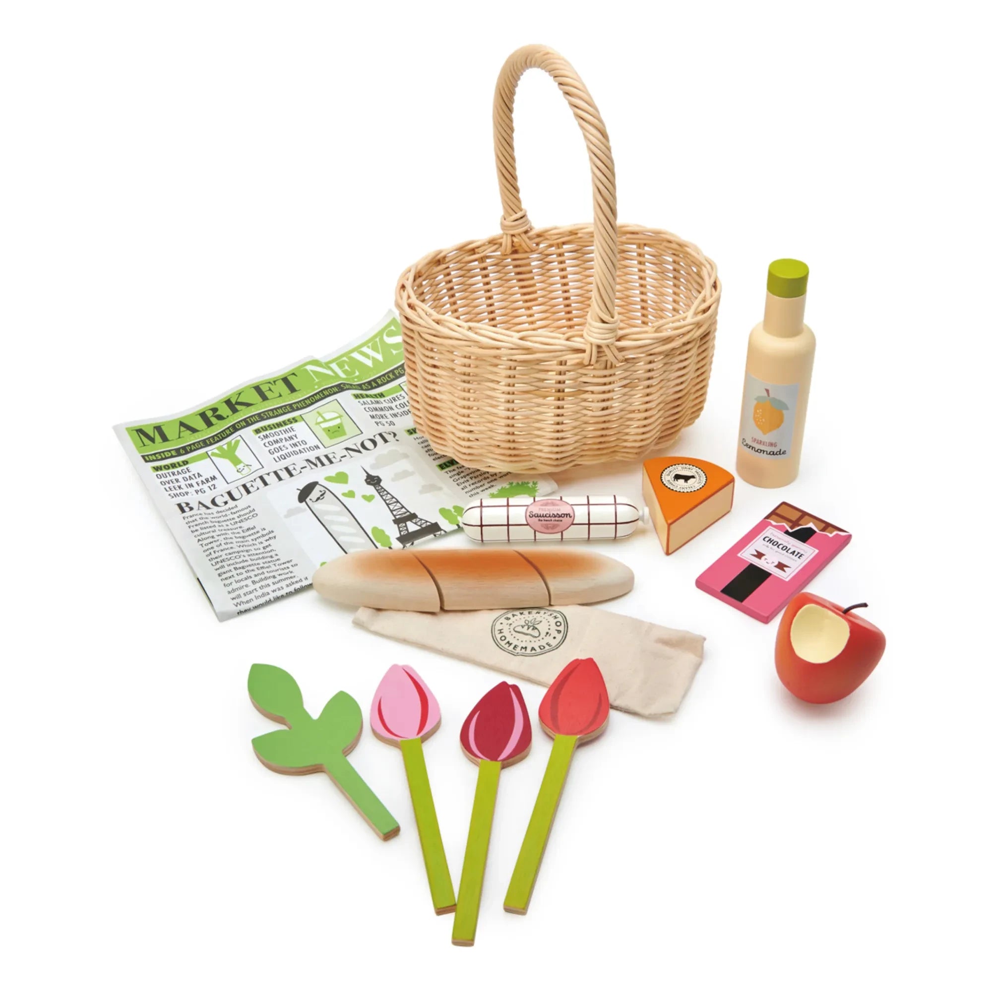 Tender Leaf Toys - Markt Einkaufskorb