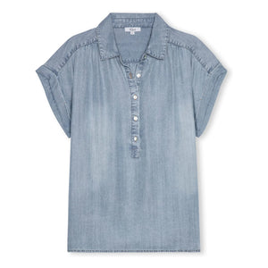 Rails - Tuscany Bluse | Denim Blau