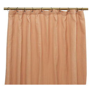 Haomy - Dili Baumwoll-Voile Vorhang | Beige Rosa