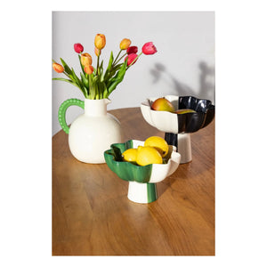 &Klevering - Perlenkaraffe | Creme