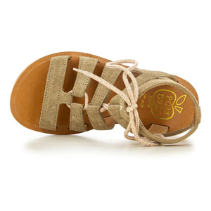 Pom d'Api - Plagette Guily Sandalen mit Schnalle | Braun