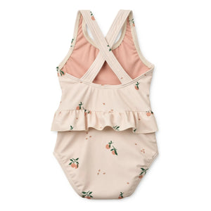 Liewood - Amara Pfirsich Recycelte Faser Baby Badeanzug | Hellrosa