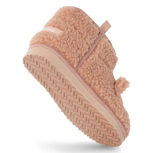 Liewood - Alban, aus recycelten Fasern gefertigte Sherpa-Stiefel mit Katzenmuster | Rosa