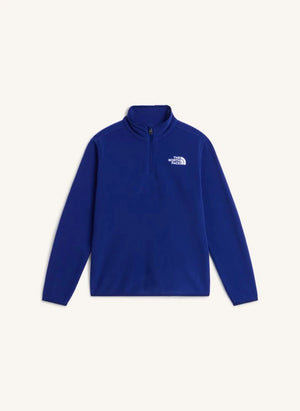 The North Face - Glacier Trucker Stil Kapuzenfleece | Königsblau