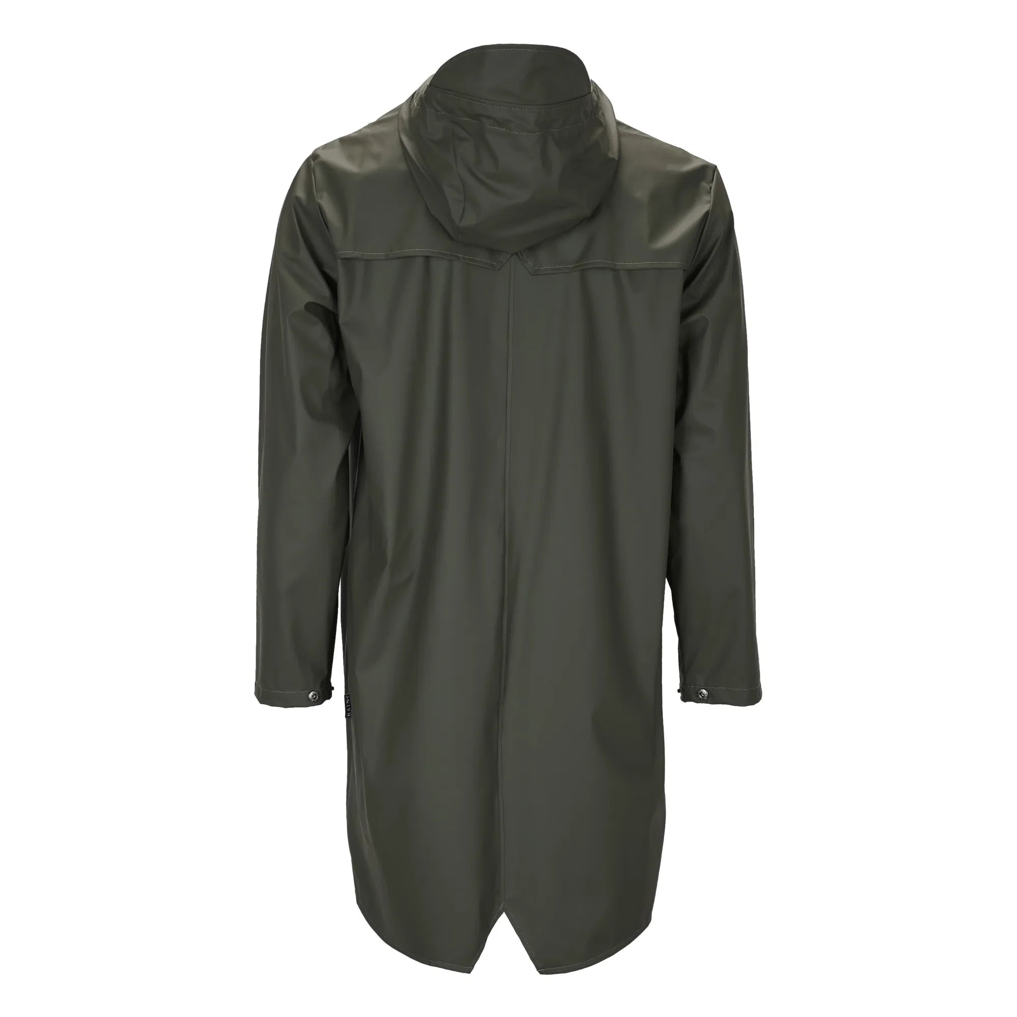 Rains – Unisex Langer wasserdichter gewachster Mantel | Grün