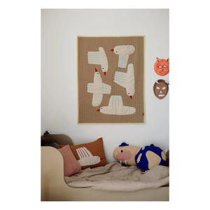 Ferm Living Kids - Bird Baumwolldecke